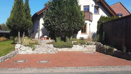Ferienwohnung für 4 Personen, mit Ausblick und Balkon sowie Garten in Kalletal