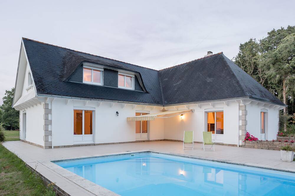 Villa pour 12 Personnes dans Concarneau, Côte de Cornouaille