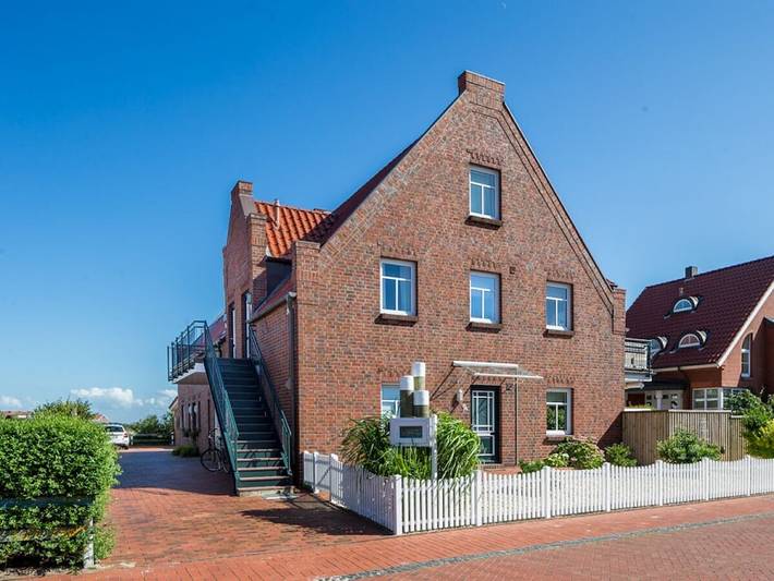 Ferienhaus für 5 Personen, mit Balkon und Terrasse sowie Garten auf Norderney
