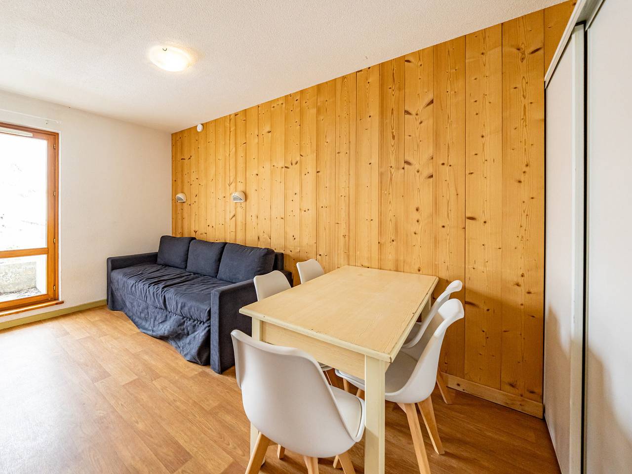 Ganze Wohnung, Helle Wohnung in St-François-Longchamp, 2 Schlafzimmer, direkt an der Piste, 6 Pers. in Saint-François-Longchamp, Le Grand Domaine