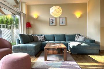 Ferienhaus für 6 Personen, mit Terrasse und Sauna sowie Pool und Garten in Kabelhorst