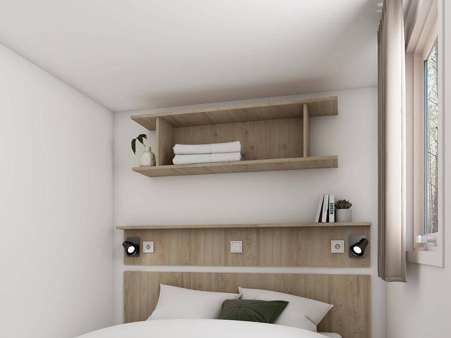Camping Le Roc  - Mobilhome 4 personas - Confort Paracou - Tv in Vairé, Valle del Loira