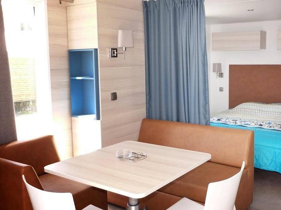 Camping Tikayan Domaine du Golfe de Saint Tropez - Mobilheim 2 personen - Tennessy Komfort in Grimaud, Mittelmeerküste (Frankreich)