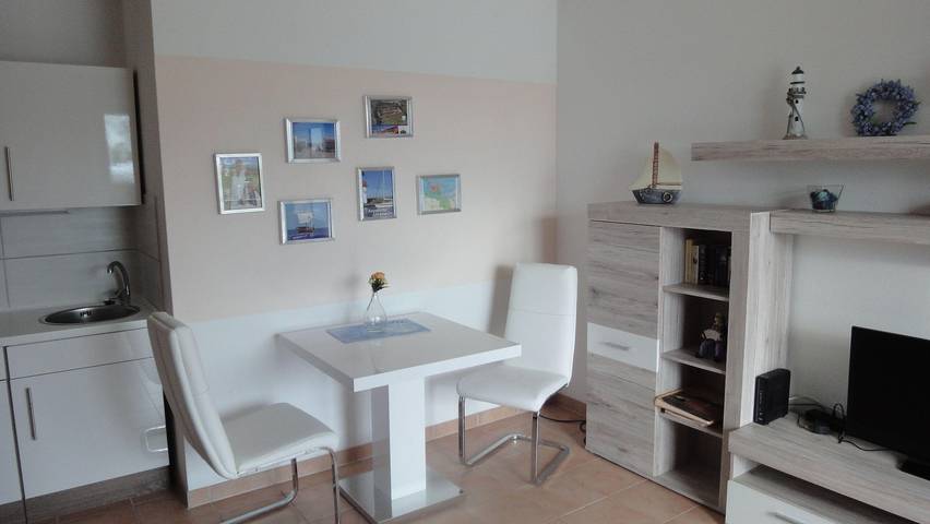 Estudio entero, Estudio para 2 personas con terraza in Ueckermünde, Vorpommern Greifswald