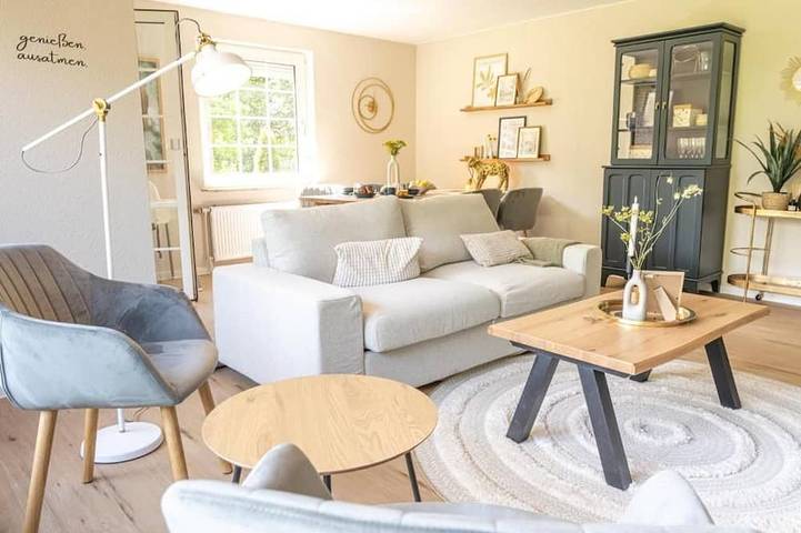 Ferienhaus für 6 Personen, mit Garten in Sande
