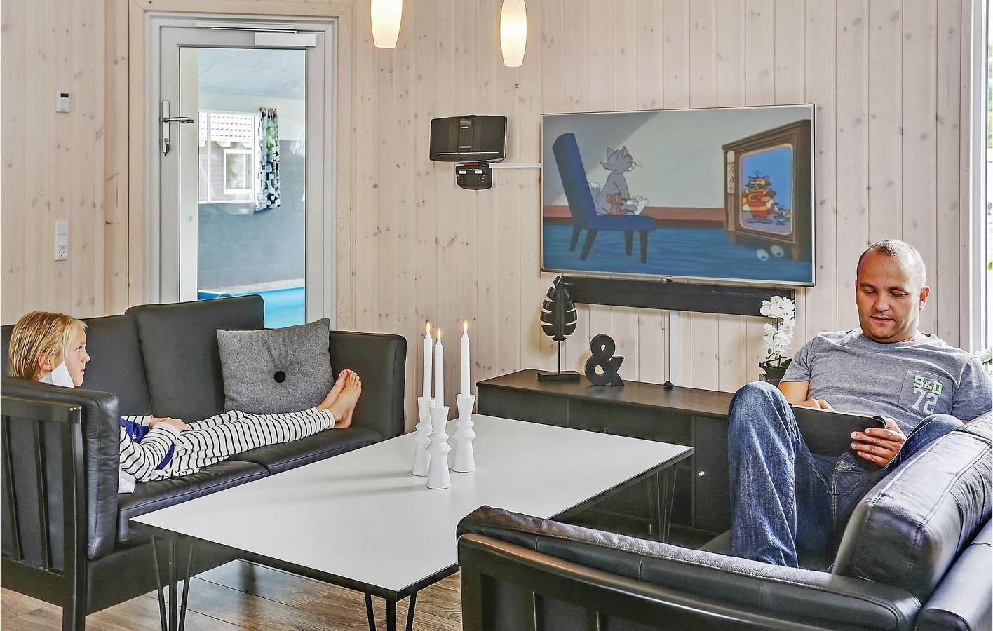 Feriehus for 22 personer med pool in Asserbo, Hovedstaden
