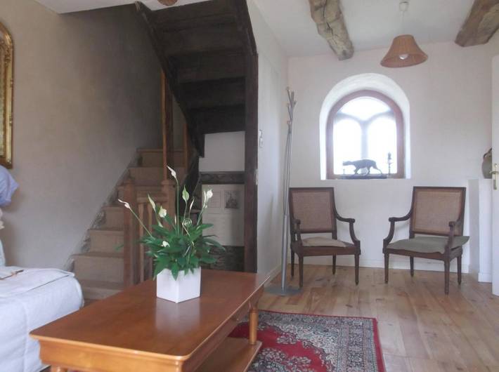Chambre d’hôte pour 2 personnes, avec jardin, animaux acceptés