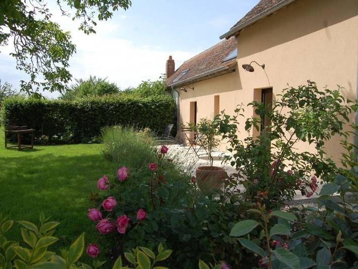 Gîte pour 4 personnes, avec Terrasse ainsi que Jardin et Vue