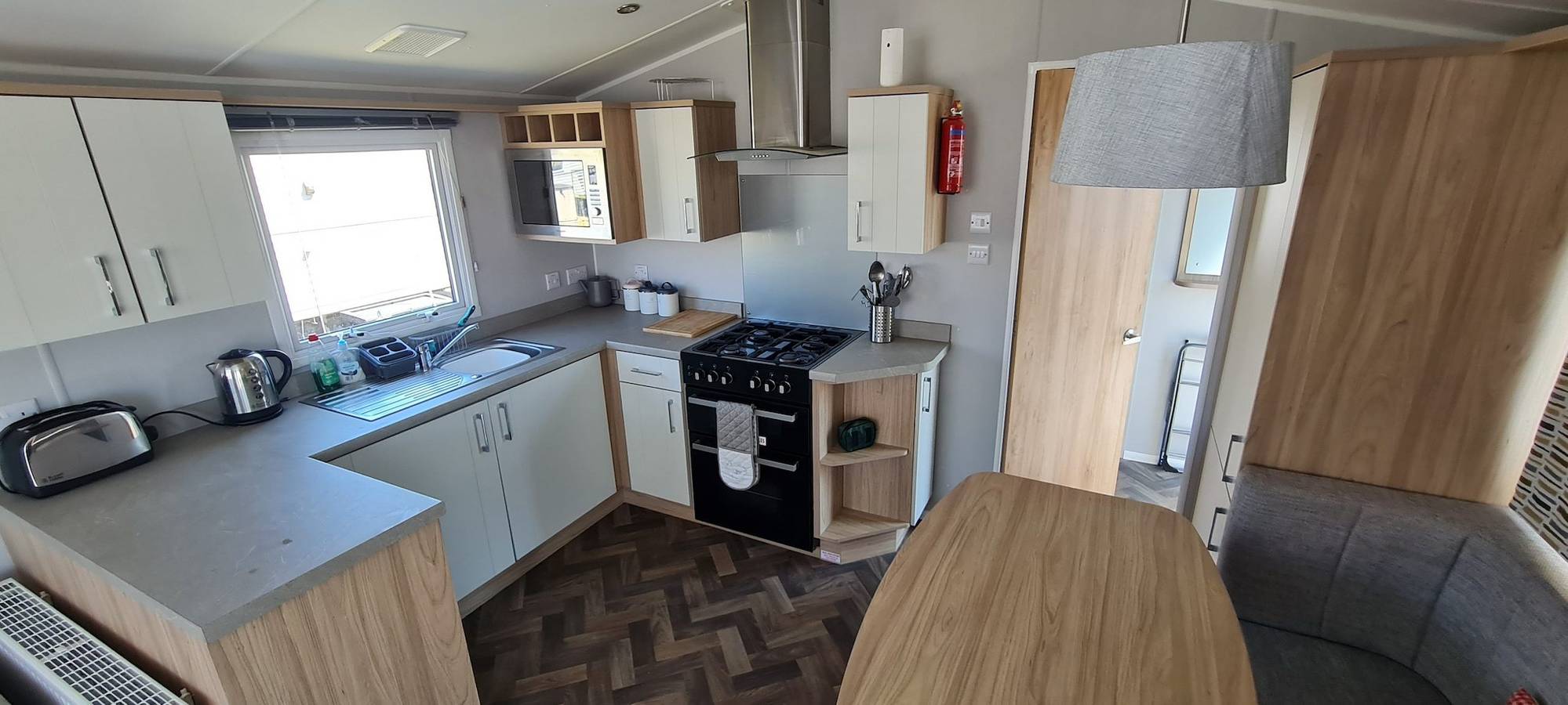 Mikey Cabin Sleeps 8 with Balcony in Rhyl, Denbighshire