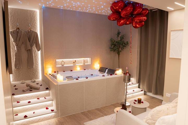 Hôtel pour 2 personnes, avec jacuzzi