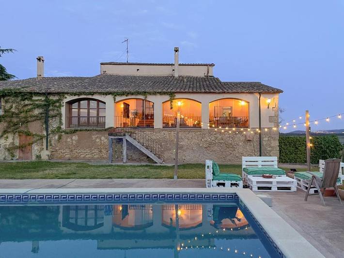 Casa rural para 7 personas, con Balcón y Terraza además de Jardín y Piscina en Viloví - 2