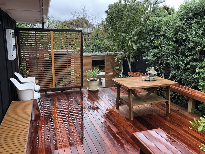 Holiday home for 6 people, with garden and balcony, with pets in Whangamata