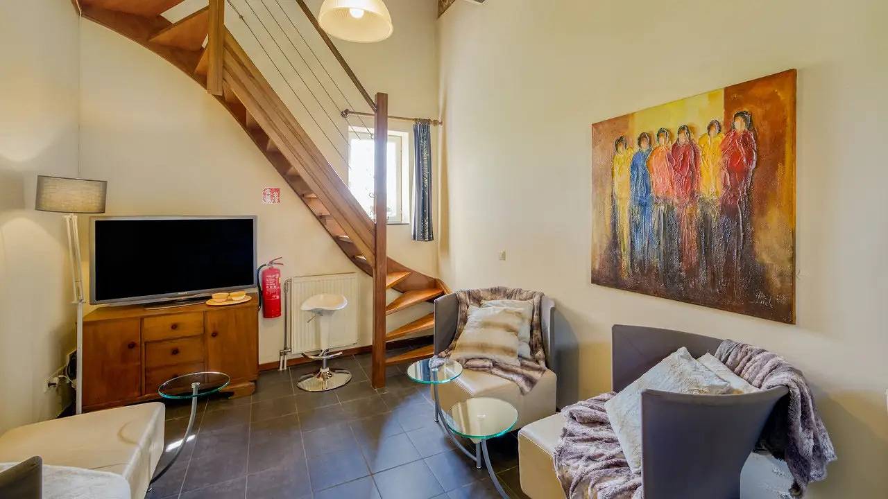 Geheel vakantieappartement, Vakantieappartement voor 4 personen met terras in Eijsden, Limburg
