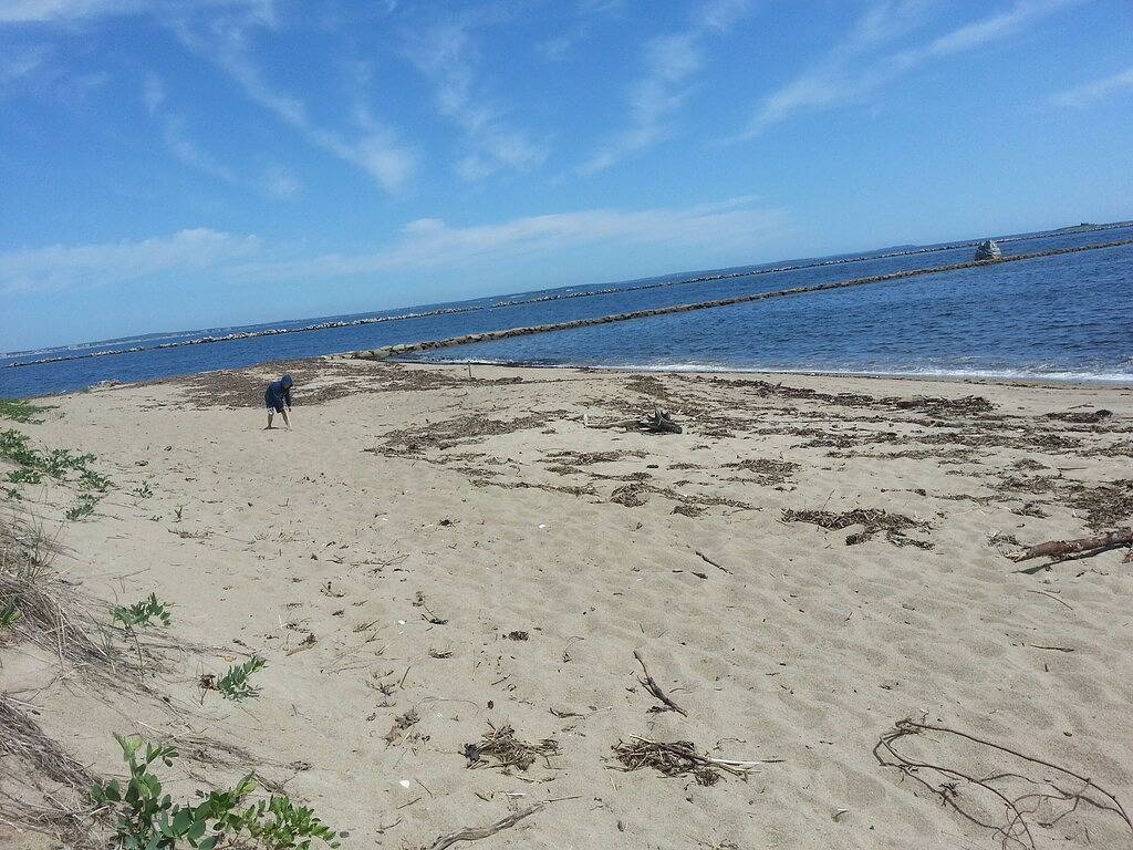 Familienausflug / Zugang zum Strand / Blick auf den Saco River-See Re in Biddeford, York County