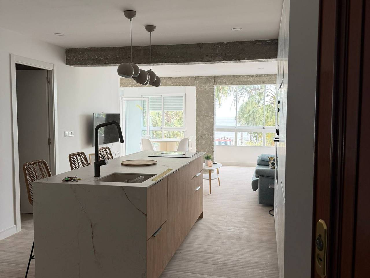 Appartement entier, Appartement bord de mer à Torre del Mar, 2 chambres, climatisation in Playa de Torre del Mar, Torre del Mar