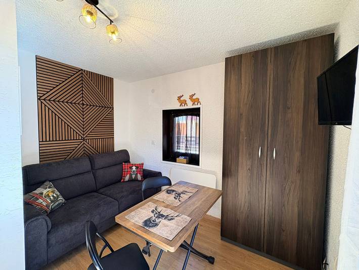 Ganzes Studio, Gemütliches Studio im Zentrum der Station in Le Monêtier-les-Bains, Serre Chevalier