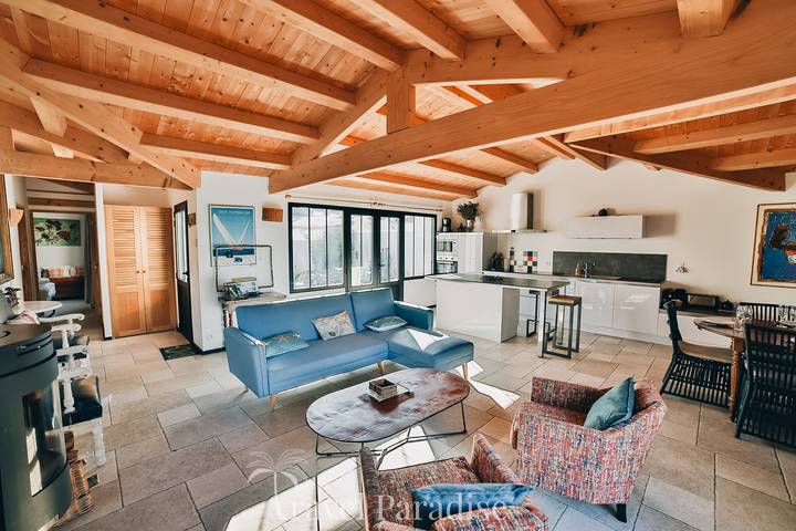 Villa pour 6 personnes, avec terrasse ainsi que jardin et piscine en Charente-Maritime - 4