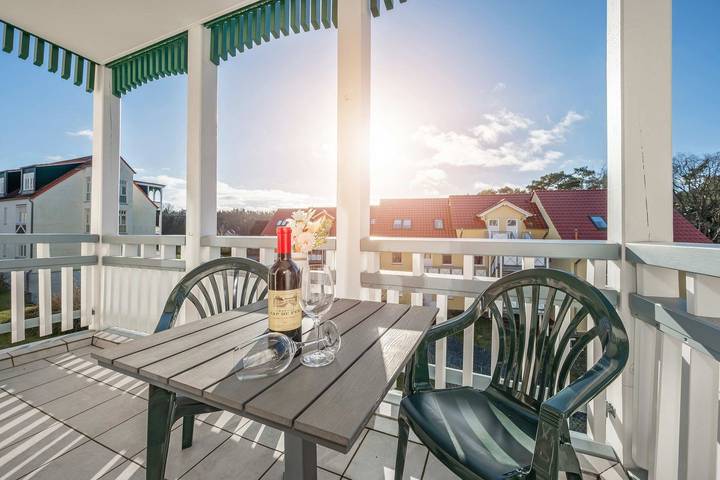 Appartement entier, Appartement de vacances pour 4 personnes avec vue in Koserow, Bernsteinbäder