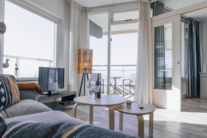 Ferienhaus mit Meerblick für 2 Personen, mit Balkon und Balkon/Terrasse in Egmond - 4