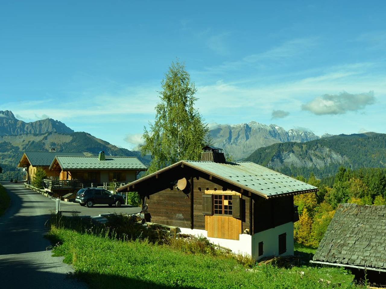 Gemütliches Chalet für 6 Personen mit moderner Ausstattung in Crest-Voland, nah am Skilift. in Crest-Voland, Albertville und Umgebung