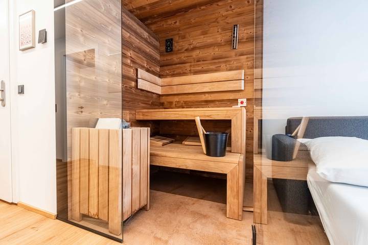 Ferienwohnung für 5 Personen, mit Balkon und Whirlpool sowie Terrasse und Sauna in Leogang - 3