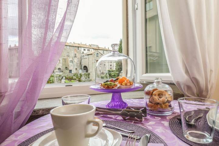 Alojamiento y desayuno para 4 personas, con vistas - 1
