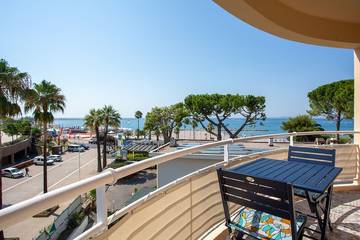 Gîte pour 4 personnes, avec balcon dans Plage de l'Esplanade-des-Goëlands
