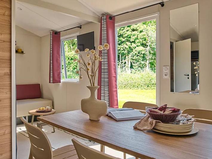 Mobil home pour 6 personnes, avec bassin pour enfant dans Doué-en-Anjou - 3