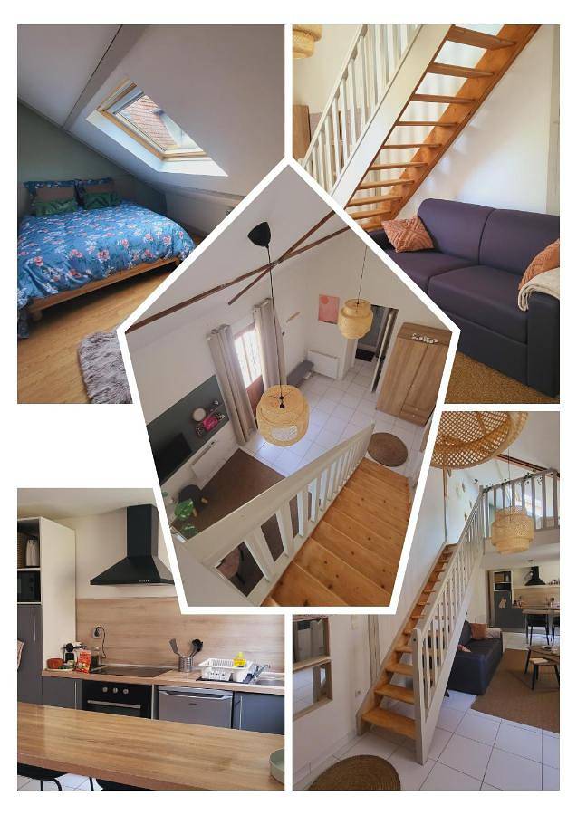 Appartement entier, One-Bedroom Apartment in Pont-de-l'Arche, Région de Les Andelys