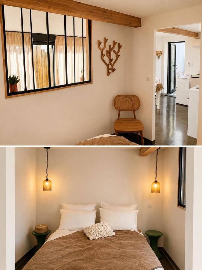Location de vacances pour 3 personnes, avec piscine et terrasse à Saint-Lieux-lès-Lavaur