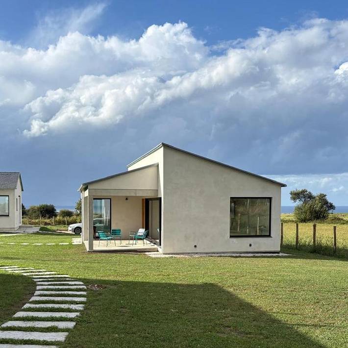 Apartamento de vacaciones para 3 personas, con jardín y vistas, Se admiten mascotas en Costa Occidental Asturiana