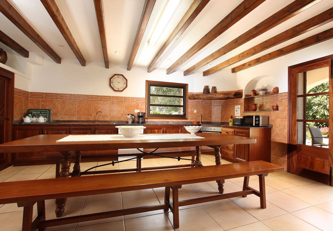 Villa "Plomera" con piscina privata e Wi-Fi in Pollença, Maiorca settentrionale