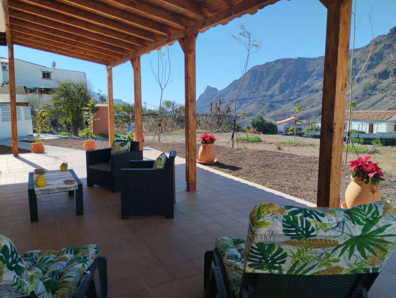 Casa de vacaciones para 5 personas con jardín in Fataga, San Bartolomé de Tirajana