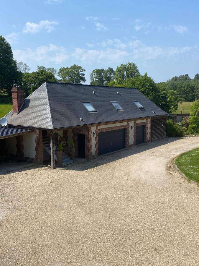 Gîte pour 4 personnes, avec vue et jardin dans Bourdainville