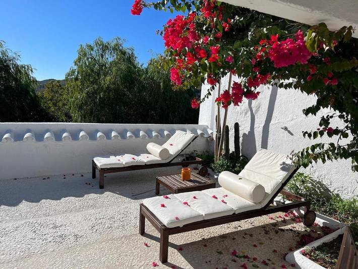 Casa rural para 10 personas, con vistas además de jardín y piscina, Se admiten mascotas en Cazalla de la Sierra - 4
