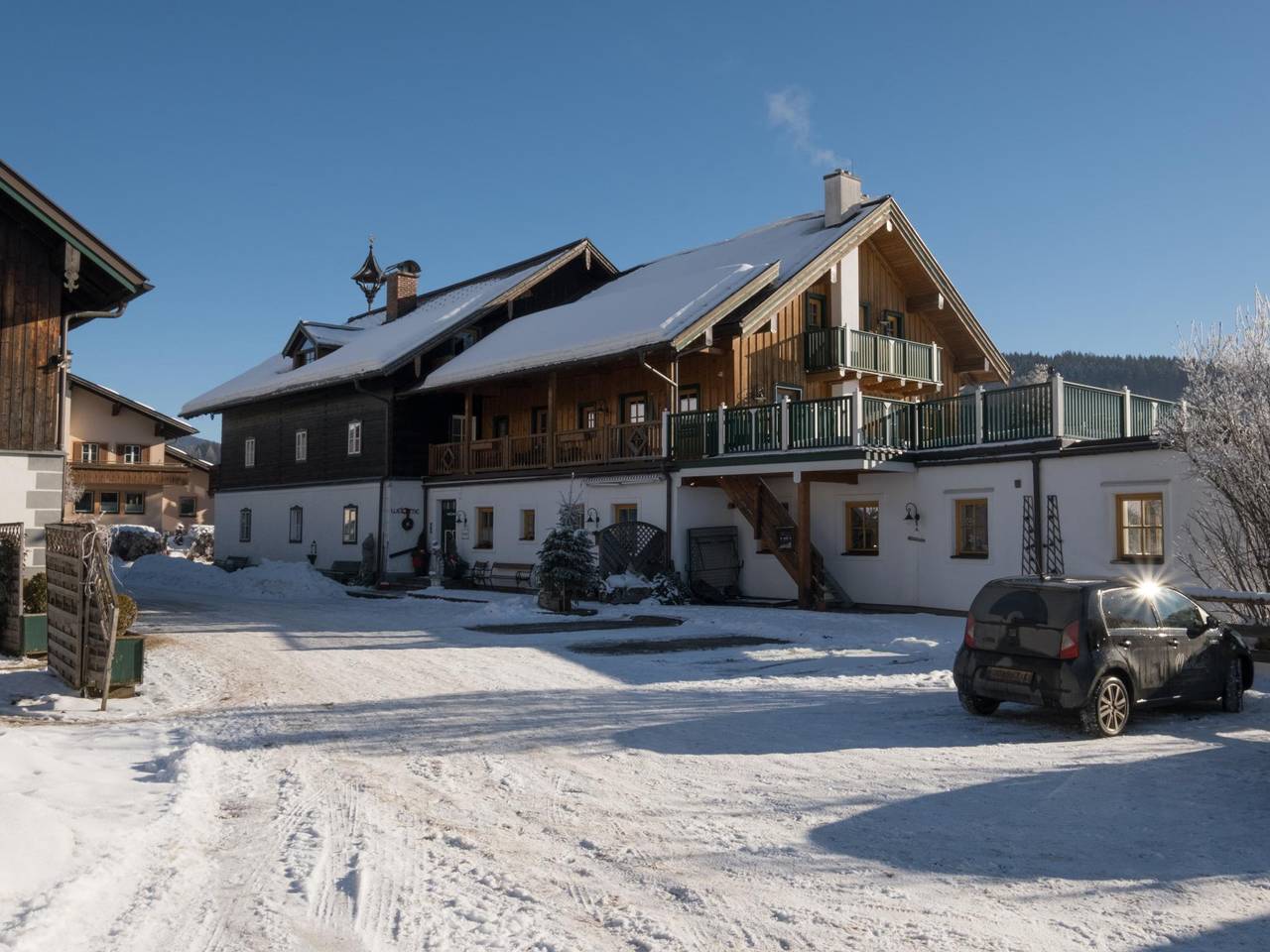 Ganze Wohnung, Überraschend geräumige Wohnung in authentischem Bauernhaus in Flachau, Ski Amadé