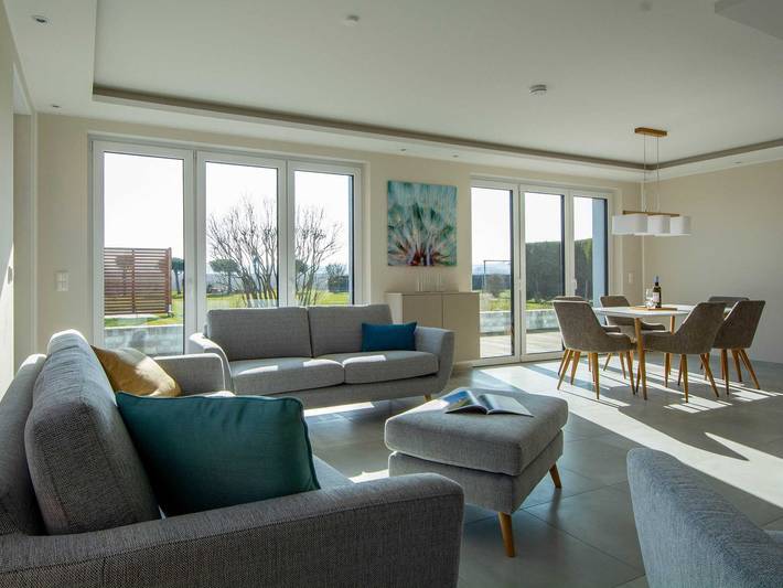 Ferienwohnung für 6 Personen, mit Terrasse und Garten sowie Ausblick in Kühlungsborn