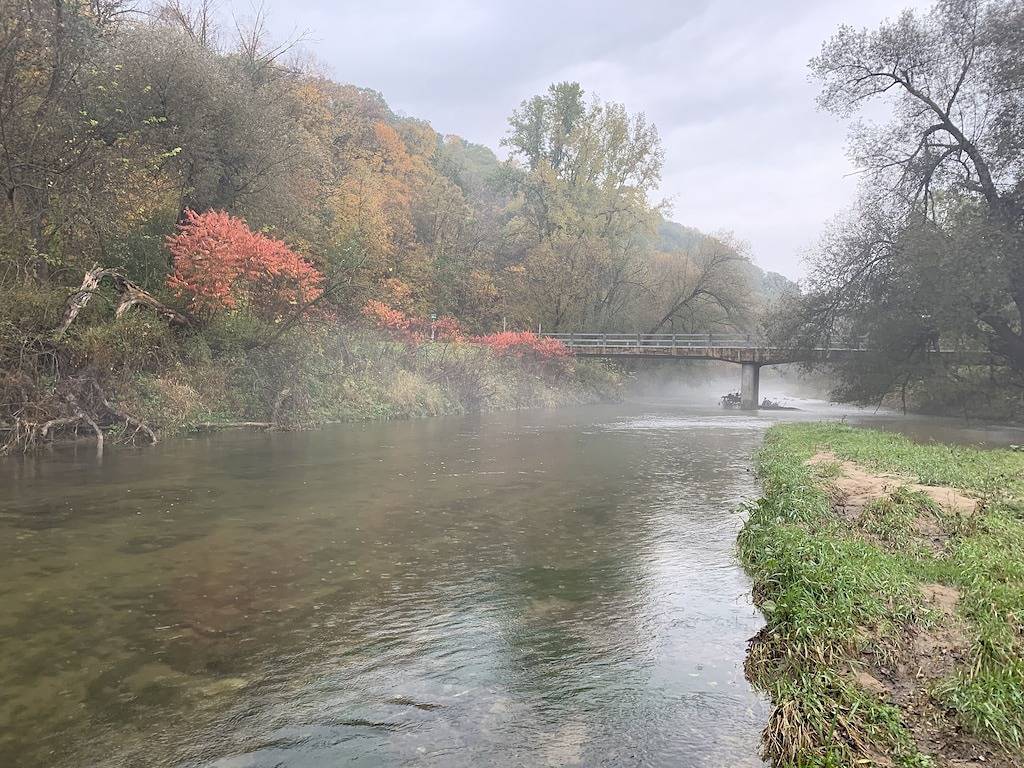 Cottage and Gardens on the Rush River in Pierce County (WI)