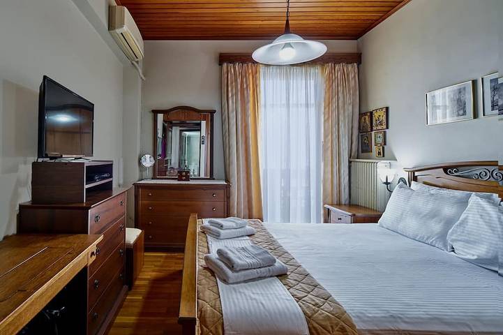 Geheel appartement, Appartement met uitzicht op de centrale zee, ideaal voor gezinnen in Rethymno (City), Rethymno en omgeving