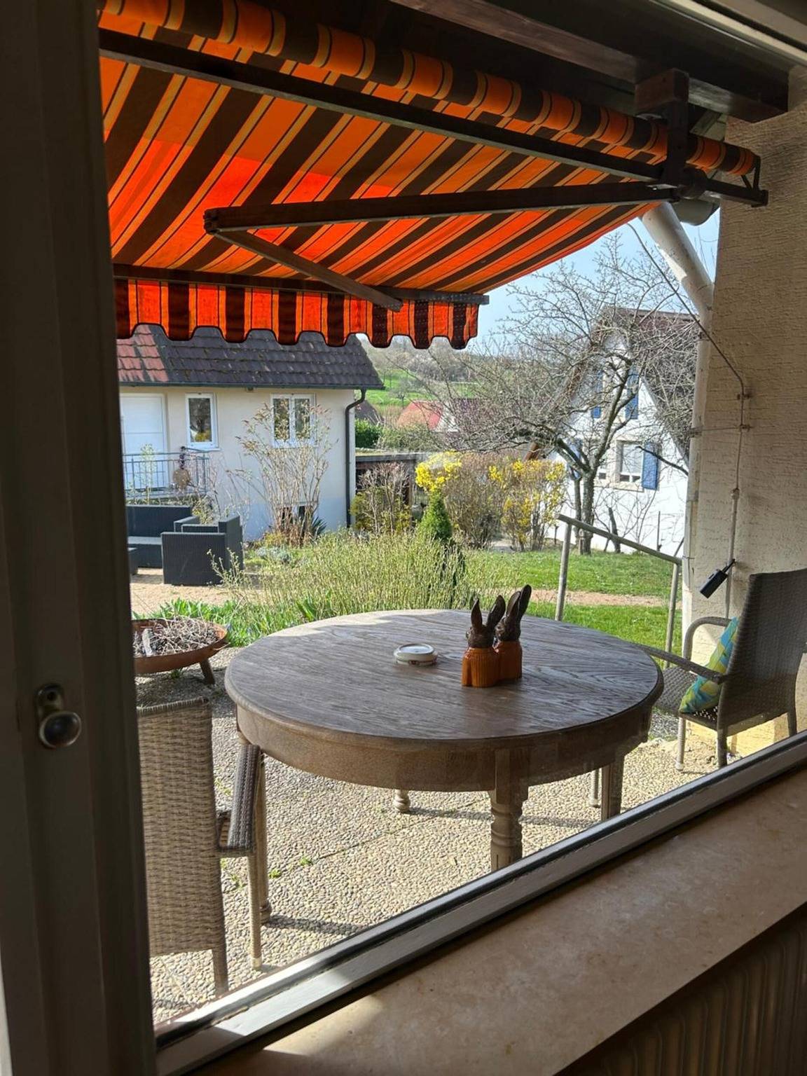 Ganze Wohnung, Apartment Gartenblick mit eigener Terrasse, Parkplatz und Wlan in Britzingen, Müllheim