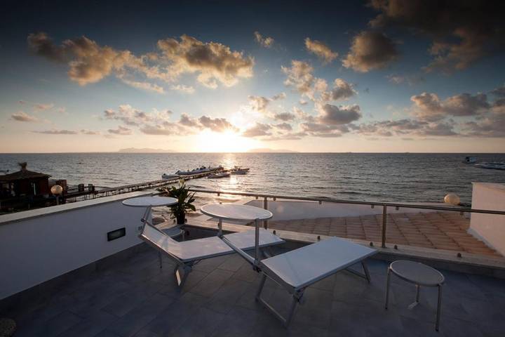Bed and breakfast for 3 personer, med have - 1