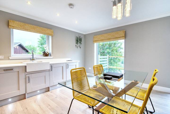 Chalet für 4 Personen, mit Seeblick und Garten in Schottland - 4