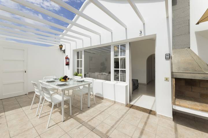 Bungalow für 4 Personen, mit Terrasse in Puerto del Carmen