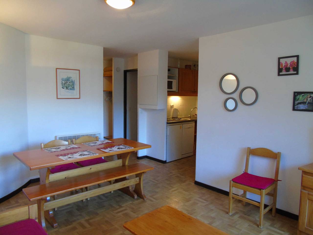 Geheel appartement, Cozy apt 4 pers Valfréjus, pets allowed, parking in Valfréjus, Modane