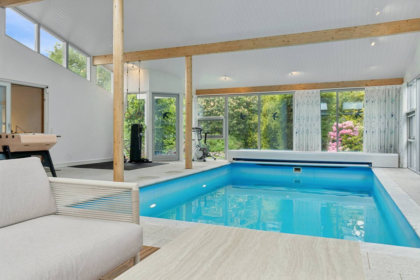 Maison avec piscine près de la plage in Liseleje, Côte de Kattegat