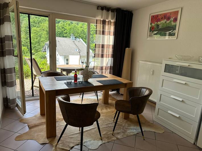 Studio für 4 Personen, mit Garten