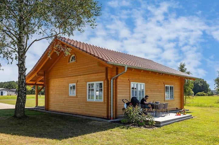Ferienhaus für 4 Personen, mit Terrasse und Garten sowie Ausblick in Lärz - 3