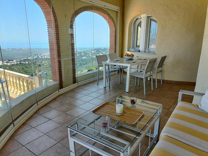 Casa rural para 6 personas, con piscina además de vistas y terraza, Se admiten mascotas en Ráfol de Almunia - 3