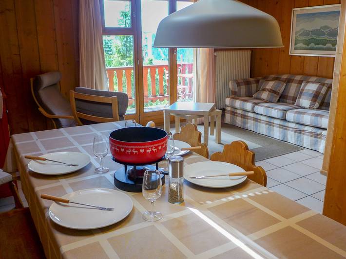 Gîte pour 4 personnes, avec jardin ainsi que vue et balcon à Verbier - 4
