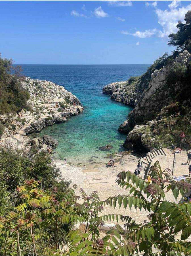 Appartamento per 4 persone, con giardino e panorama a Marittima